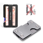 Minimalist Aluminum Key Organizer Card Case