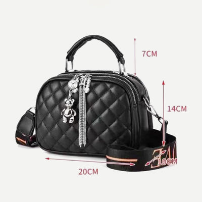 Top-Handle Bag For Women Multi-Layer Large Capacity Crossbody Bag