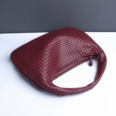 Crescent Underarm Bag For Women Woven Minimalist Shoulder Bag