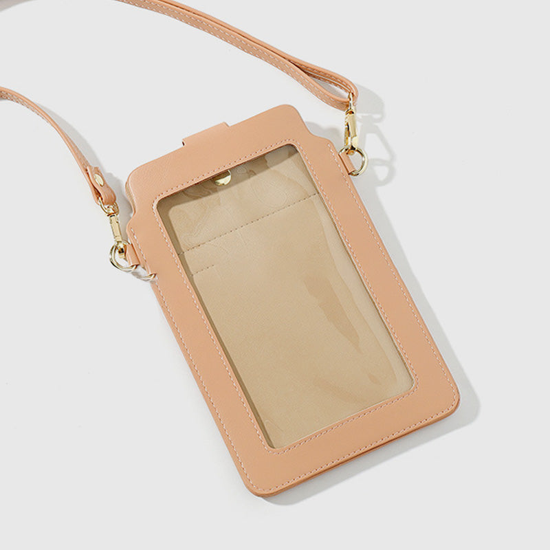 Elegant Crossbody Phone Bag With Touch Screen