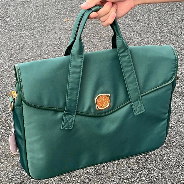 Crossbody Bag for Women Minimalist Plain Color Laptop Handbag