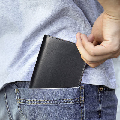 Retro Leather Wallet for Men RFID Blocking Credit Card Holder