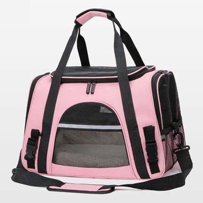 Soft Pet Carrier Airline Aprroved Soft-Sided Pet Travel Carrying Handbag