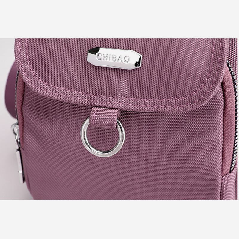 Lightweight Waterproof Multi-Pocket Crossbody Bag