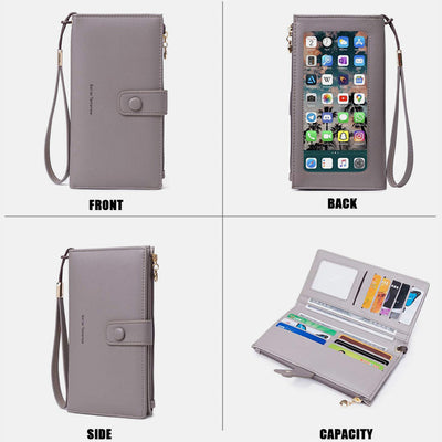 Touch Screen Large Capacity Mobile Phone Bag Purse