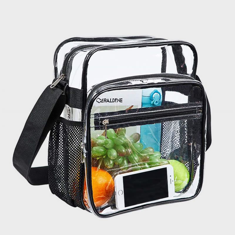 Crossbody Bag For Travel Shopping Waterproof Transparent Storage Bag