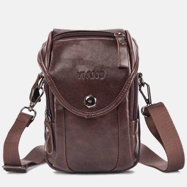 Genuine Leather Phone Purse Crossbody Bag