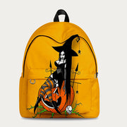 Backpack For Halloween Party Witch Pattern Funny Festival Daypack