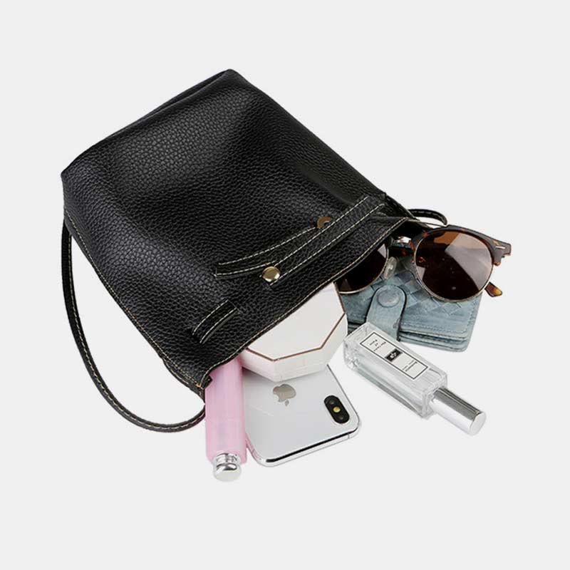 Crossbody Bag for Women PU Leather minimalist Daily Shoulder Bag