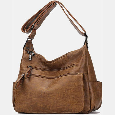 Casual Multi-Pocket Large Crossbody Bag