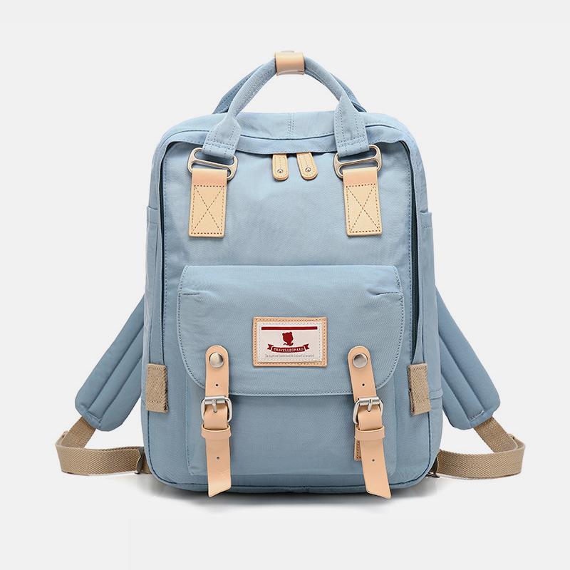 Waterproof College Style Vintage Travel Backpack