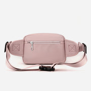 Minimalist Triple Compartment Waist Bag For Women Portable Crossbody Bag