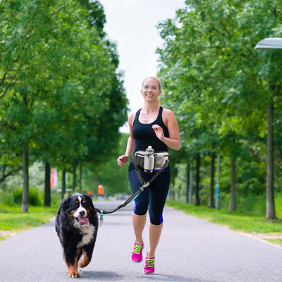 Multifunctional Waist Bag For Running Waterproof Dog Leash Sports Pack