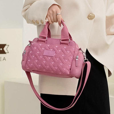 Lightweight Multiple Pockets Women Purses Waterproof Quilted Crossbody Shoulder Bag