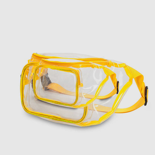 Waist Bag For Women Outdoor Running Fitness Waterproof PVC Bag