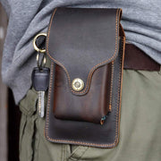 Limited Stock: Genuine Leather Holster for Belt Universal Cell Phone Case on Belt