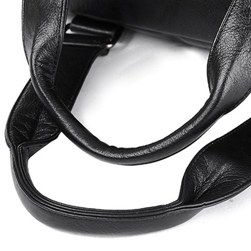 Handbag for Men Business Trip PU leather crossbody shoulder bag