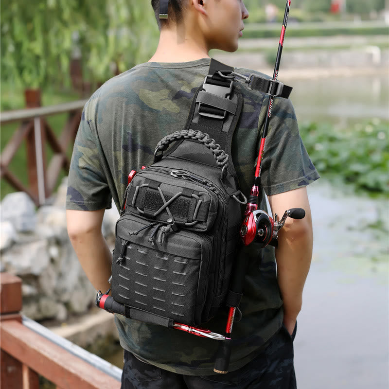 Tatical Chest Bag For Men Outdoor Training Crossbody Sling Bag