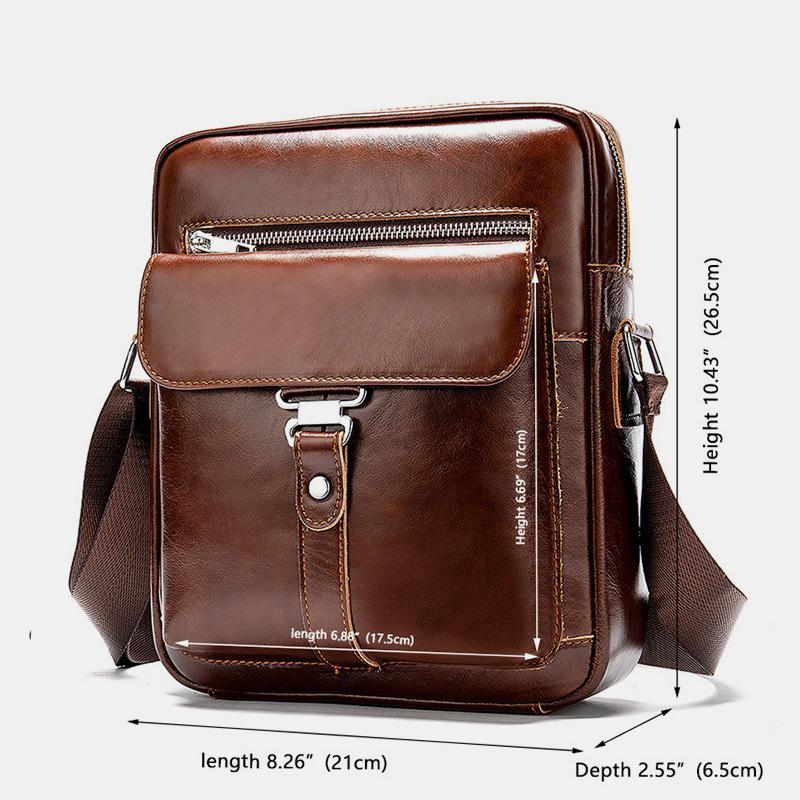 Large Capacity Retro Waterproof Crossbody Bag