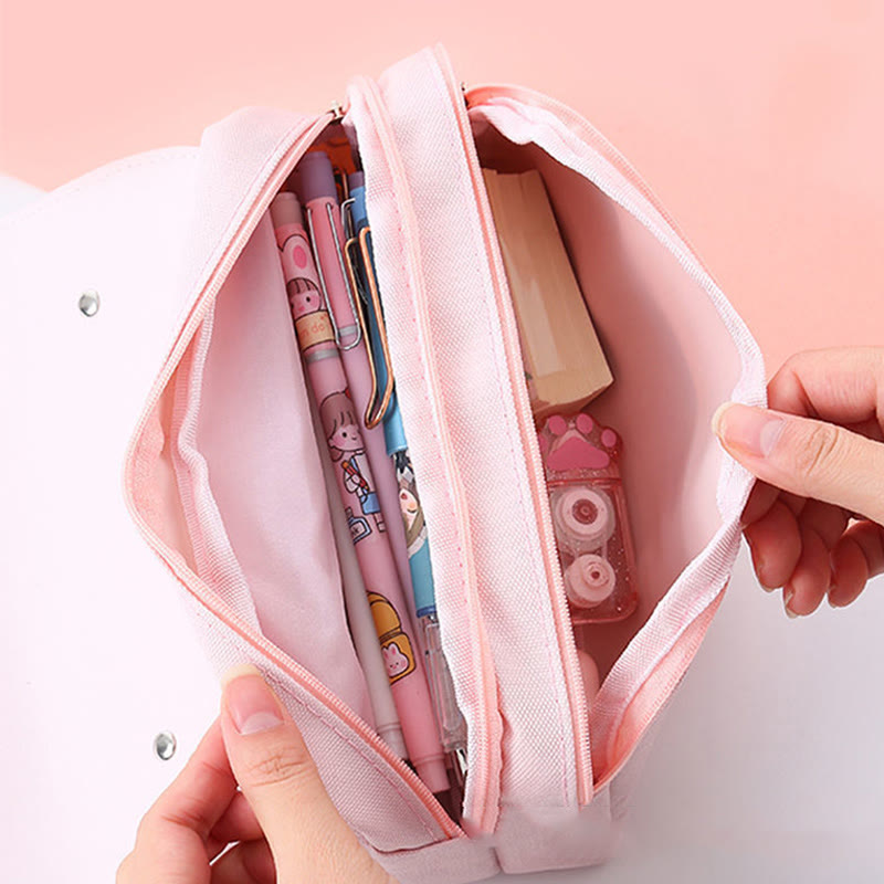 Pencil Case For Study Cute Decompression Multifunctional Large Capacity Case