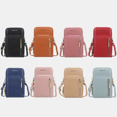 Small Crossbody Cellphone Purse for Women Mini Messenger Shoulder Bag