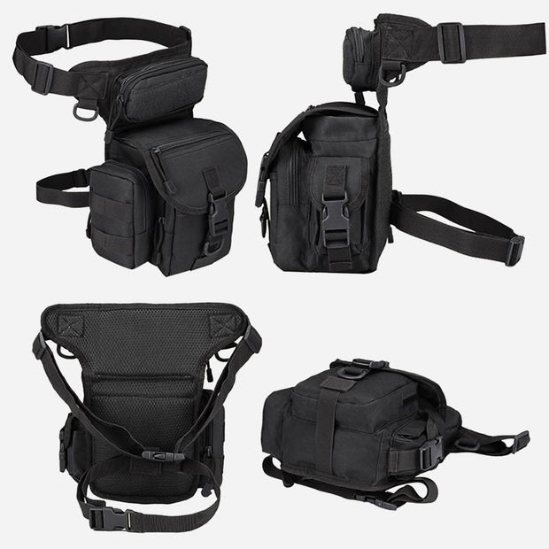 Multipurpose Leg Bag For Men Outdoor Riding Military Oxford Tactical Bag