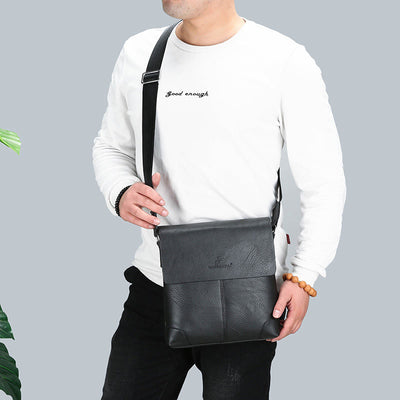 Messenger Bag For Men Business Gentlemen Style Crossbody Bag