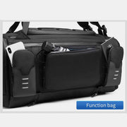Large Capacity Travel Duffel Bag Tote Convertible Backpack with USB Charging Port