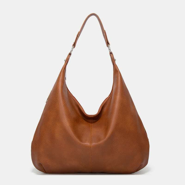 Large Soft Leather Hobo Bag Handbag Tote Everyday Purse for Women