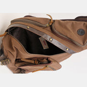 Large Capacity Retro Sling Bag Messenger Bag
