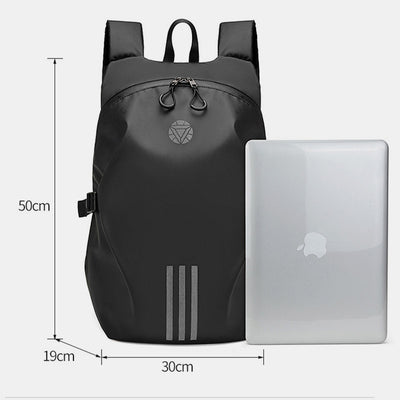 Large Capacity Waterproof Motorcycle Helmet Backpack Reflective Riding Backpack for Men