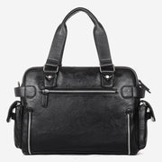 Handbag for Men Business Trip PU leather crossbody shoulder bag