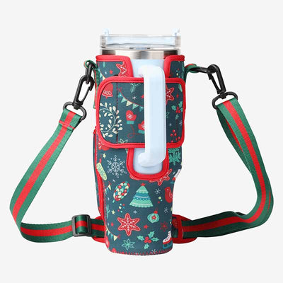 Portable Bottle Storage Bag For Ice Bully Cup Crossbody Purse