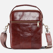 Large Capacity Multifunctional Leather Crossbody Bag