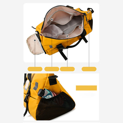 Duffel Bag For Outdoor Travel Dry Wet Separation Portable Sports Bag