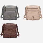PU Leather Crossbody Bag for Women Purse Satchel Travel Tote Shoulder Bag