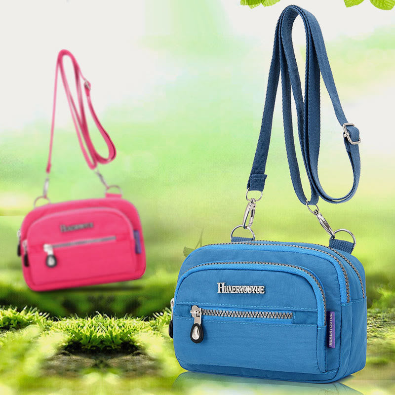 Crossbody Bag For Women Casual Adjustable Strape Nylon Waist Bag