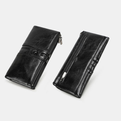 Multi-Slot RFID Vintage Long Purse