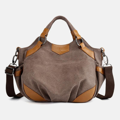 Large Capacity Vintage Shoulder Crossbody Bag