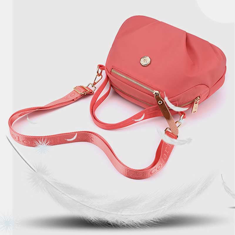 Small Nylon Crossbody Bag Lightweight Waterproof Shoulder Handbag for Women Girls