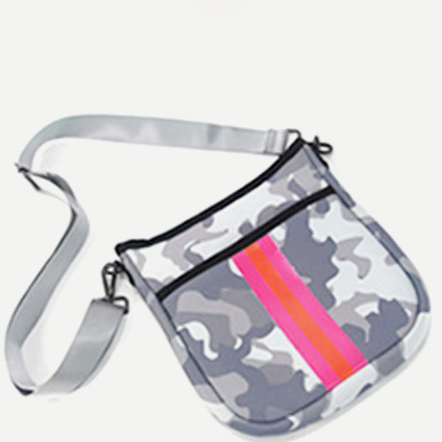 Crossbody Bags For Women Lightweight Neoprene Messenger Bag with Adjustable Strap