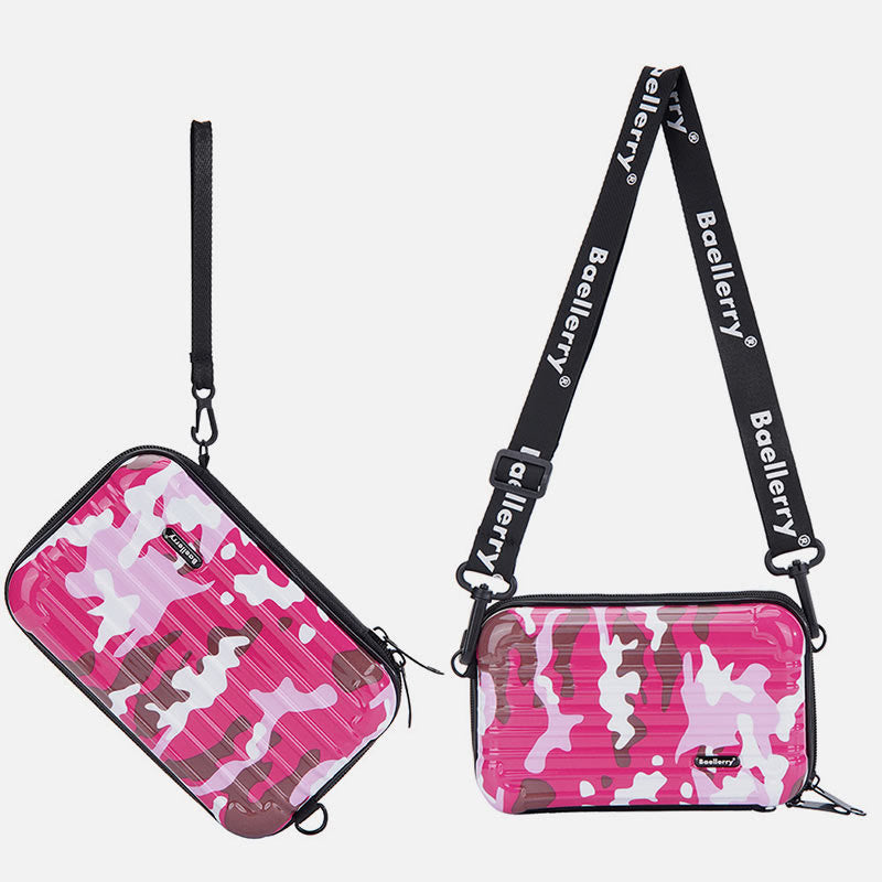 Camouflage Pattern Phone Bag For Outing Crossbody Make Up Bag