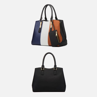 Contrast Color Bag Set For Women Simple Elegant Lady Bag