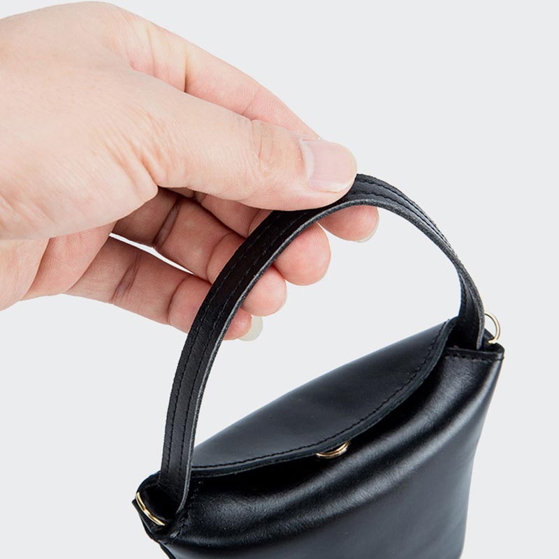 Mini Bucket Bag Handbag Roomy Coin Purse Small Hobo Bag for Women