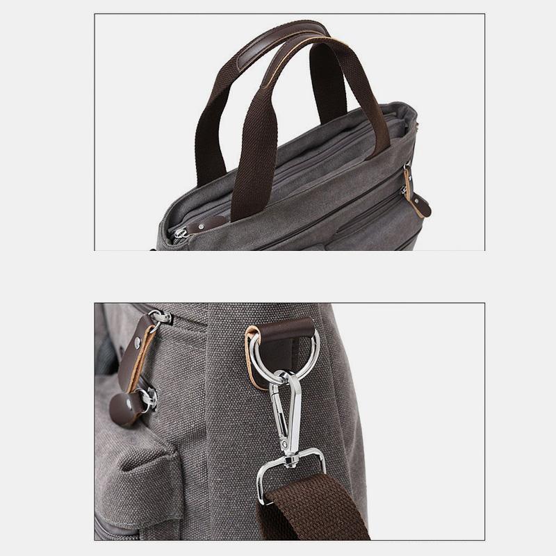 Large Capacity Multi-Pocket Casual Messenger Bag