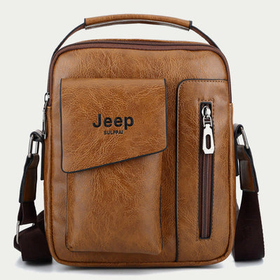 Classic Messenger Bag For Men Bussiness Travel Lightweight Satchel Bag