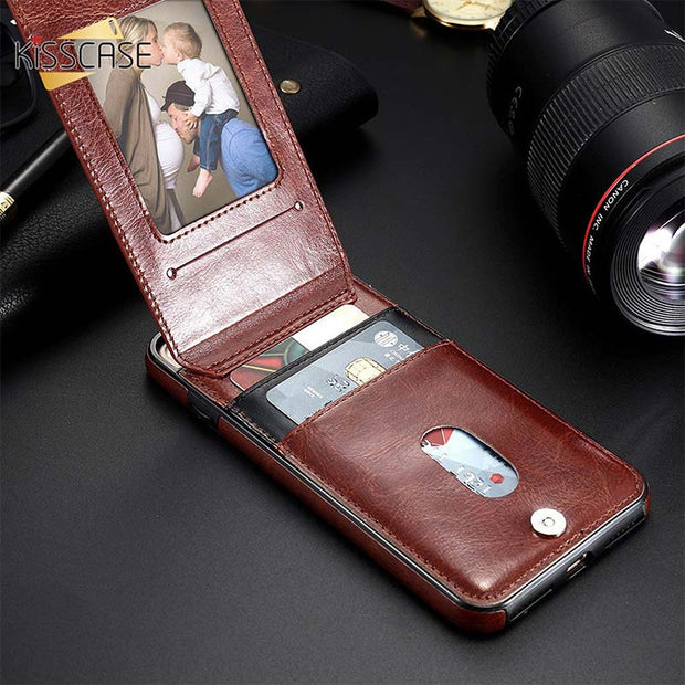 FREE TODAY: iPhone Wallet Case Quality Kickstand Phone Case with Multiple Card Slot