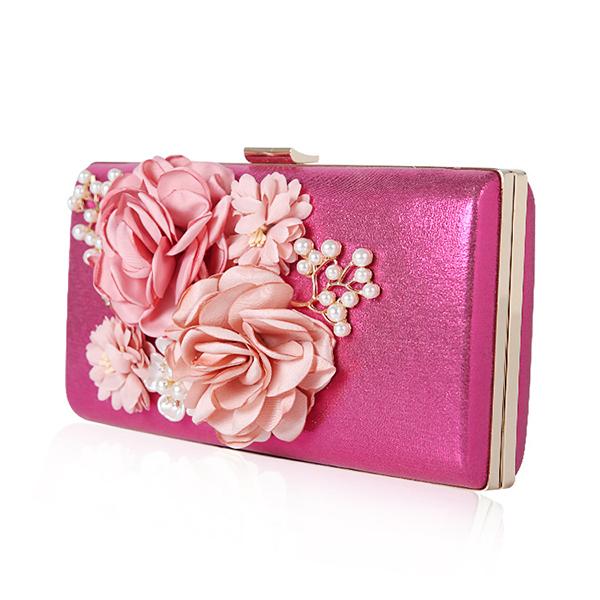 Floral Evening Clutch Bag