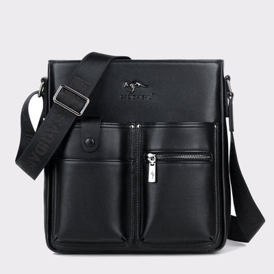 Messenger Bag For Men Large Capacity Leisure Leather Crossbody Bag