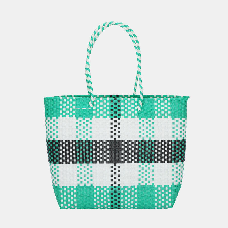 Large Capacity Woven Handbag Handmade Weaving Tote Bag for Beach Shopping